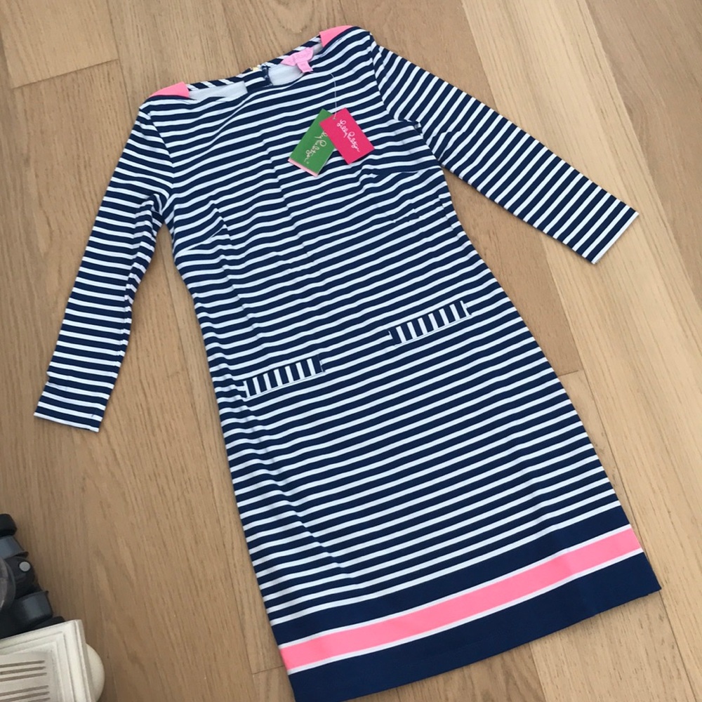 BNWT LS striped Lilly Pulitzer Dress